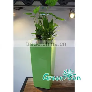Ornamental Colorful Cheap Plastic Flower Pots Wholesale thumbnail-1