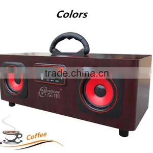 2017 Hot Cube Ratro Loudspeaker, High Fidelity 3D Sound Quality Dual Speaker Stereo Bluetooth Speaker With Microphone TF Card thumbnail-3