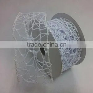 Spider Mesh Fabric Ribbon for Christmas thumbnail-2