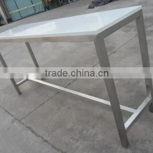 Quality Modern Stainless Steel High Bar Table thumbnail-2