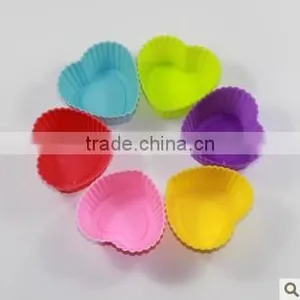 2015 Fashion Heart-shaped Silicone Cake Mold& Silicone Baking Tools thumbnail-1