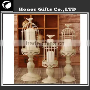 Popular Iron Craft Handmade Cheaper Bird Nest Candle Holder thumbnail-6