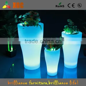LED Glow Illuminated Planter Flower Pot GD126 thumbnail-5