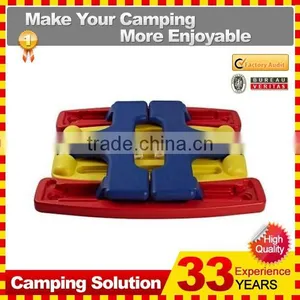 NEW Outdoor Indoor Plastic Kids Group Team Play Folding Table Chair Bench Set Ages 3+ thumbnail-2