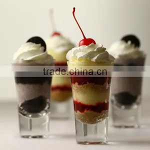 High Quality Clear Glass Ice Cream Cup thumbnail-1