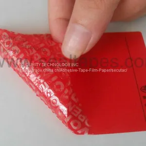 Tamper Evident Label Printing Materials thumbnail-2