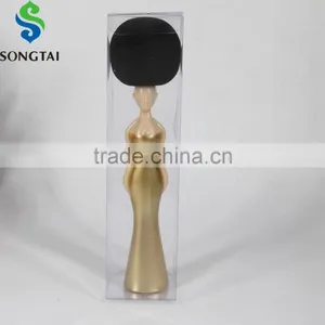 Sponge Brush With Beauty Plastic Handle thumbnail-1