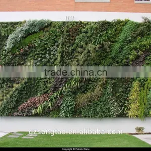 Songtao Natural Looking Green Artificial Vertical Green Grass Wall thumbnail-2
