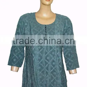 Silk Fancy Kurtis thumbnail-1