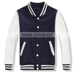 Wholesale Men Winter Jacket Promotional Plain Stand Collar Jackets With no Hood thumbnail-3