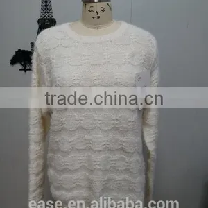 Cheap China Wholesale Clothing Lady Striped Sweater Winter Woman Fashion Grey Wool Poncho Cardigan Sweaters thumbnail-1