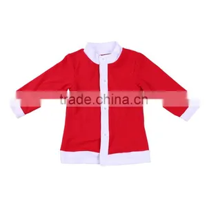 New Arrival Red Christmas Santa Suit Wholesale Children Clothes Christmas Kids Outfits thumbnail-2