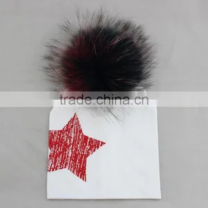 Myfur Fashion Beauty Baby Hat With Star Cotton Infant Kids Hair Hat Headband thumbnail-4