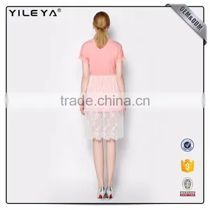 Elastic Waist Floral-Printing Sexy Knee Length Dresses thumbnail-2