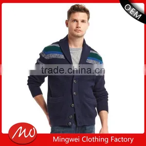 Men Casual Soft Button up Knit Cardigan With Wholesale Price thumbnail-1