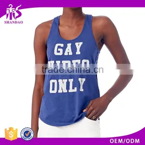 2017 Guangzhou Shandao OEM Hot Selling Series 100% Cotton Printed Dry Fit Basketball Wholesale Tank Top thumbnail-1