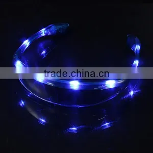 Brand New High Quality Flashing LED Space Light Up Sun Glasses Glow Rave Party Club Disco Gift Toy Blue thumbnail-1