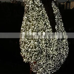 Double Side Rainbow Reflective Yarn / Iridescent Reflective Thread for Knitting Sweater thumbnail-5