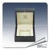 Custom Black Wood Clipped Ring Box Wholesale thumbnail-2