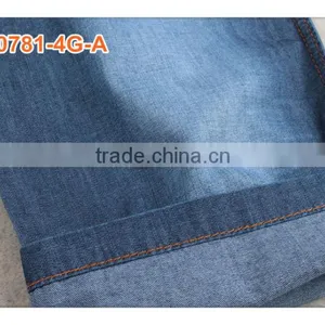 Dark Blue Good Stretch Denim Fabric for Girl Dress thumbnail-4