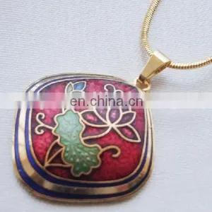 CTCN110 Cloisonne Necklace thumbnail-1