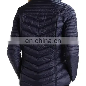 Factory OEM Short Quilted Down Jacket Women Wholesale thumbnail-3