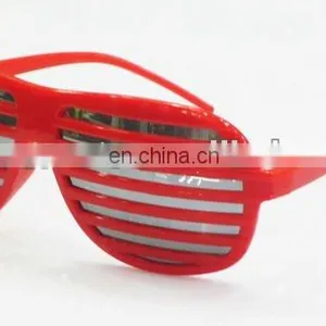 Neon Red Shutter Glasses thumbnail-1