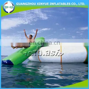 New Design Customized Size Cheap Inflatable Used Water Trampoline for Sale thumbnail-2