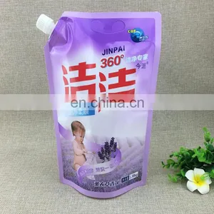 Factory Cheap Price 1.38kg Laundry Packaging Bag With Spout,stand up Spout Pouch With Hang Hole thumbnail-1