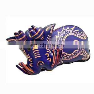 Promotional Dragon Key Chain Coin Purse Wholesale Women Genuine Leather Coin Purse MCP-0080 thumbnail-1