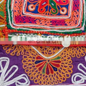 Bohemian Banjara Ethnic Handbag-Vintage Clutch Bag-Afghan Clutch Bag-Hand Embroidery Coin Clutch Purse thumbnail-3