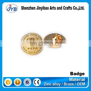 High Quality Metal Double Sided Badge Country Flag Pin thumbnail-2