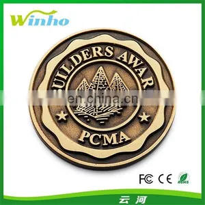 Winho Die Struck Antique Pins , Award Pin Badge thumbnail-1