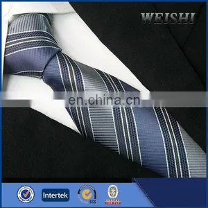 New Classic Striped Men's Tie, Necktie, Silk Tie thumbnail-6