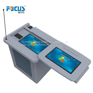 S800D Digital Podium With Dual Screen Touch PC 23.6