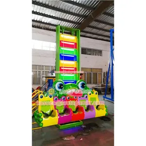 Zhongshan Amusement Park Equipment Fall Tower Rides 5 Seat Frog Jump Mini Drop Ride Jumping Machine, Crazy for Kids thumbnail-2