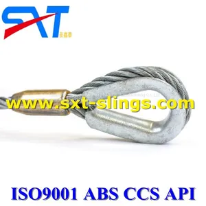 Galvanized Steel Wire Rope Slings Exporter 6*49SWS+IWR thumbnail-3