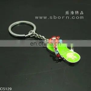 Wholesale Slippers Metal Key Rings Colorful Gadget Key Chain thumbnail-2