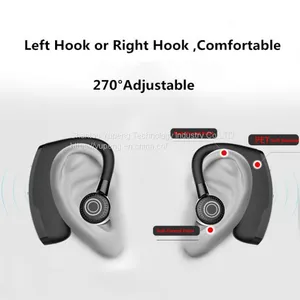 Stereo Bluetooth Earphone Sport Bluetooth Earphone,True Wireless Single Business Earbud,Voice Control Call Driver Headset,Rotate With Mic Support OEM/ODM V9 thumbnail-5