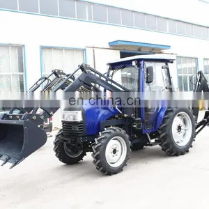 High Quality 40-55hp Farm Tractor With Front Loader thumbnail-5