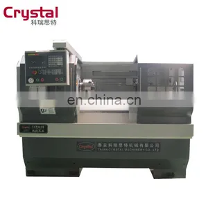 China New Cnc Lathe Machine 2 Step High Speed and Low Speed CK6140B thumbnail-1
