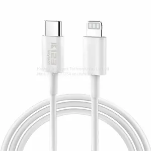 KAL018 C94 USB C to Lightning Data Cable PD Fast Charger TPE Molding Bend Test 15000 Times thumbnail-2