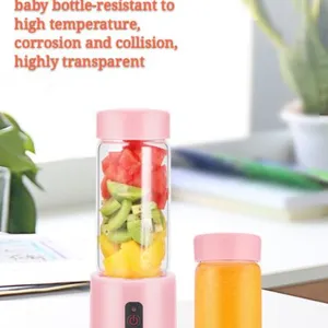 350ml 100W 4000mAh USB Charging Electrical Blender Porable Slowjuicer Cold Press Juicer Juice Extractor Vegetable Extractor thumbnail-1