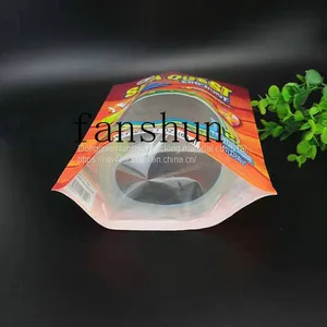Printed Food Grade Stand-up Packaging Bags/self-sealing Snack Bags thumbnail-3