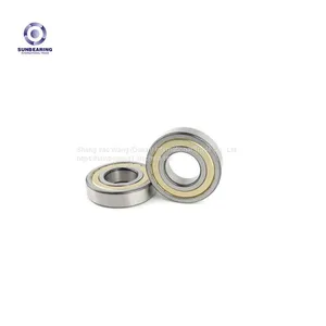 6211 Deep Groove Ball Bearing Silver 55*100*21mm Chrome Steel GCR15 SUNBEARING thumbnail-5