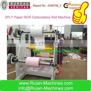 HAS VIDEO Call Number , Thermal , Fax , Bills , Small Paper Cores , ATM NCR Paper Slitting and Rewinding Machine thumbnail-3
