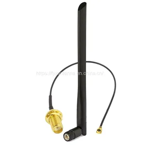 Blade Rubber Swivel 5G Wifi Antenna SMA Dipole Antenna 3300-3800MHz thumbnail-1