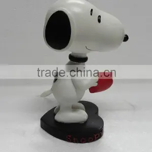 Lovely Snoopy Cartoon Resin Figurines Statues thumbnail-4