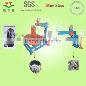 Hot Selling Otr Tire Cutter Machine/used Otr Tire Bead Separator Machinery Plant for Sale thumbnail-1