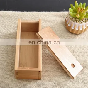 Hot Sale Plain Bamboo Wooden Storage Box Packaging for Gift Jewelry Sundries thumbnail-4